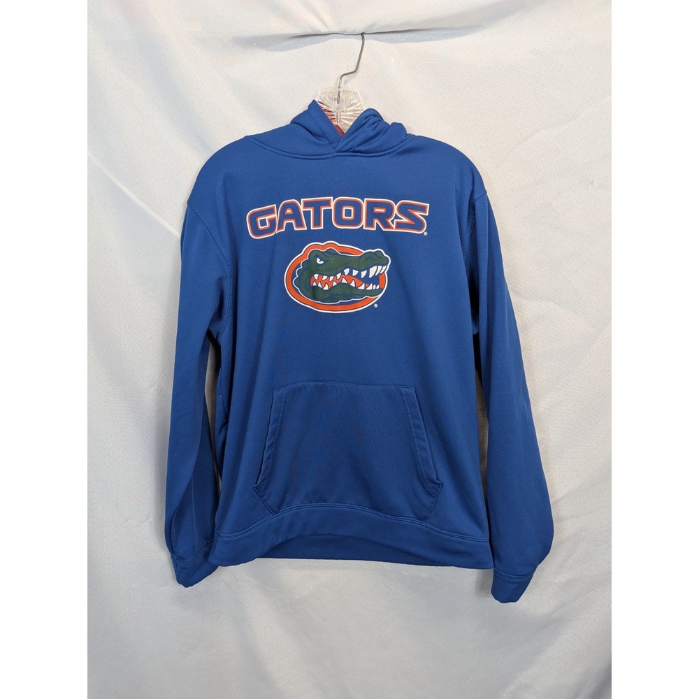 Florida Gators Youth XL Hoodie Blue Orange Colosseum Gator Head Logo Gorpcore
